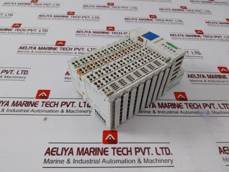 Wago 750-600 Terminal End Module W/ 750-602, 750-430, 750-530, 750-348