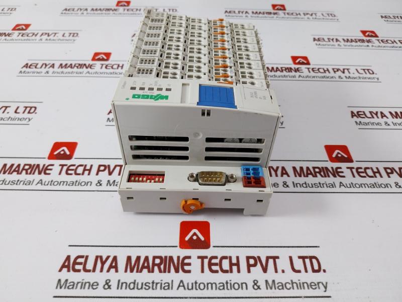 Wago 750-600 Terminal End Module W/ 750-602, 750-430, 750-530, 750-348