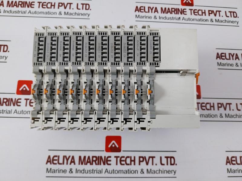 Wago 750-600 Terminal End Module W/ 750-602, 750-430, 750-530, 750-348