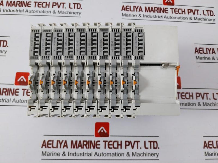 Wago 750-600 Terminal End Module W/ 750-602, 750-430, 750-530, 750-348