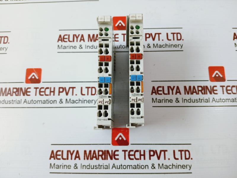 Wago 750-602 24V Dc Power Supply Module 10A Awg 28-14