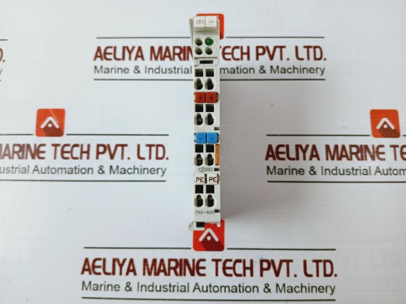 Wago 750-602 24V Dc Power Supply Module 10A Awg 28-14