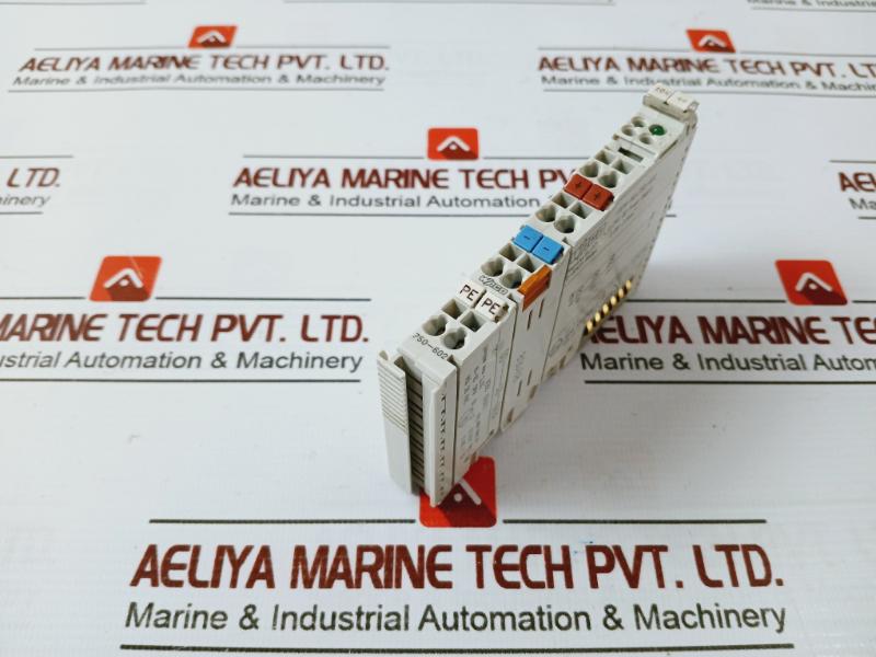 Wago 750-602 24V Dc Power Supply Module 10A Awg 28-14