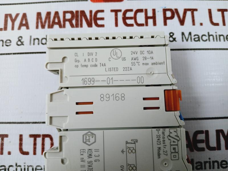 Wago 750-602 24V Dc Power Supply Module 10A Awg 28-14