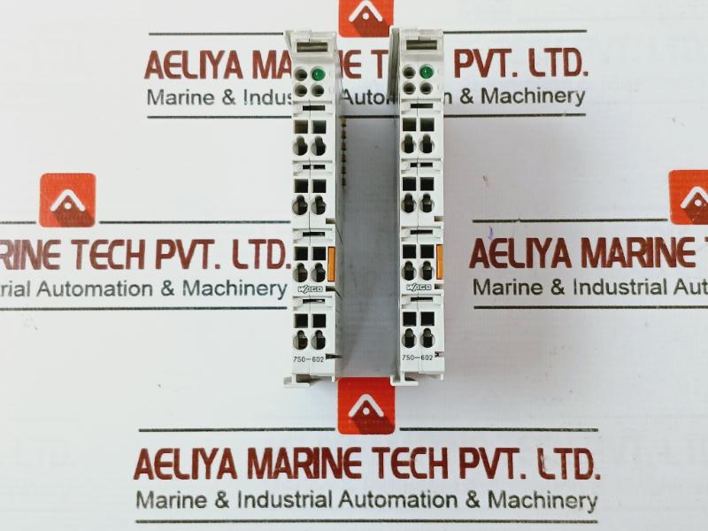 Wago 750-602 Power Supply Module 24V Dc 10A Awg 28-14 96044