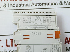 Wago 750-602 Power Supply Module 24V Dc 10A Awg 28-14 96044