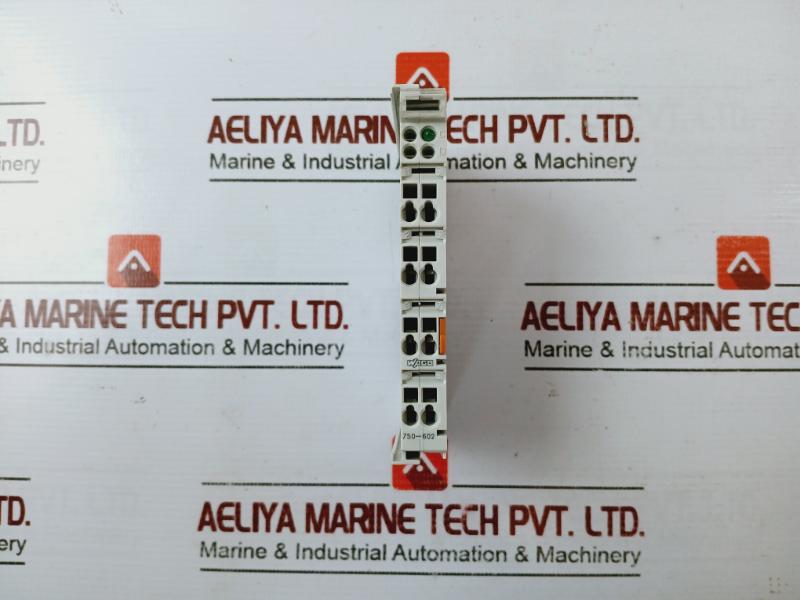 Wago 750-602 Power Supply Module 24V Dc 10A Awg 28-14 96044