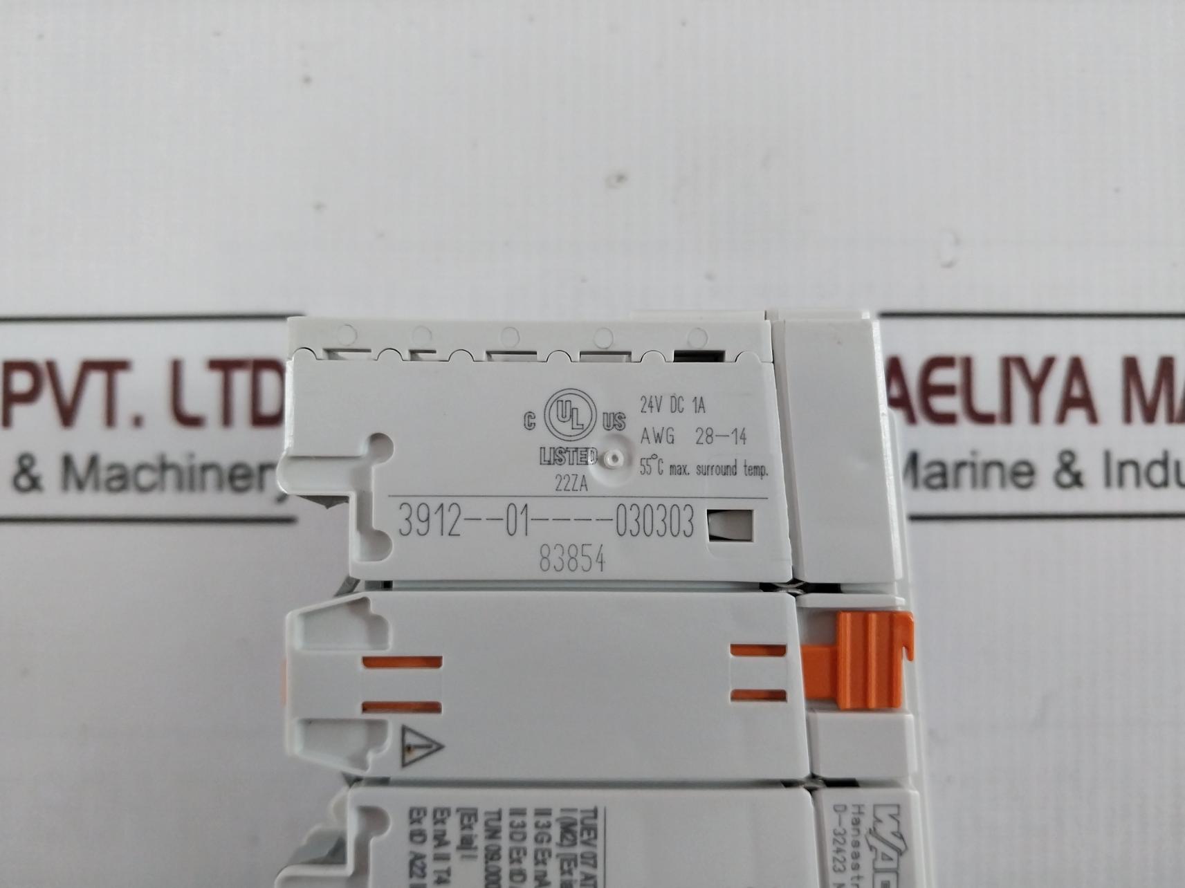 Wago 750-625/000-001 Power Supply 0.08-1.5Mm2 24V Dc 1.0A Awg 28-14 22Za