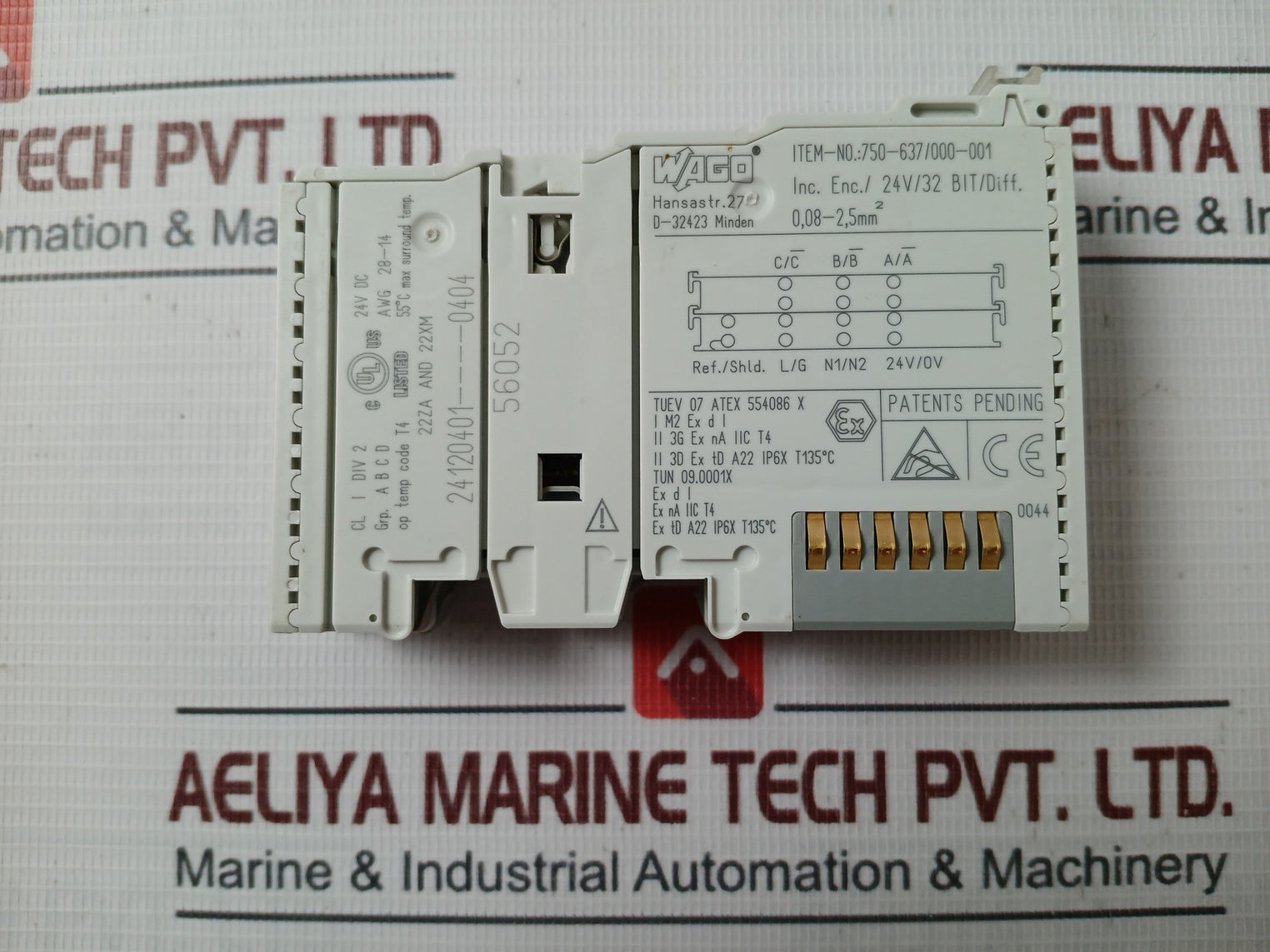 Wago 750-637/000-001 Incremental Encoder Interface 24V 32-bit