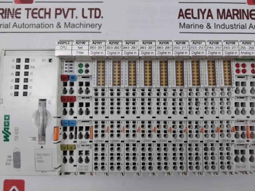 Wago 750-8202 Compact Plc Unit For I/O System 750-626/020-000 750-453 750-460