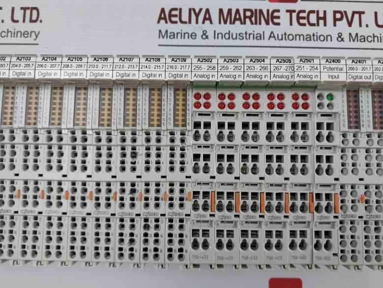 Wago 750-8202 Compact Plc Unit For I/O System 750-626/020-000 750-453 750-460