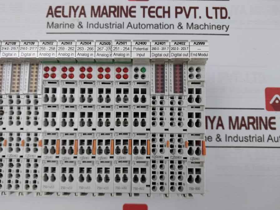 Wago 750-8202 Compact Plc Unit For I/O System 750-626/020-000 750-453 750-460