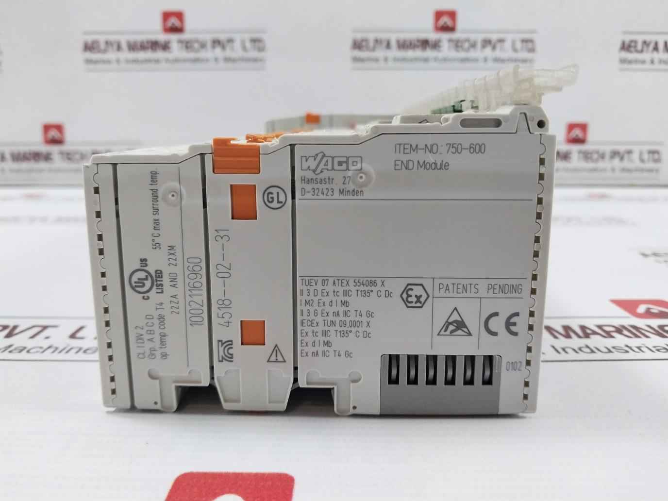 Wago 750-8202 Compact Plc Unit For I/O System 750-626/020-000 750-453 750-460