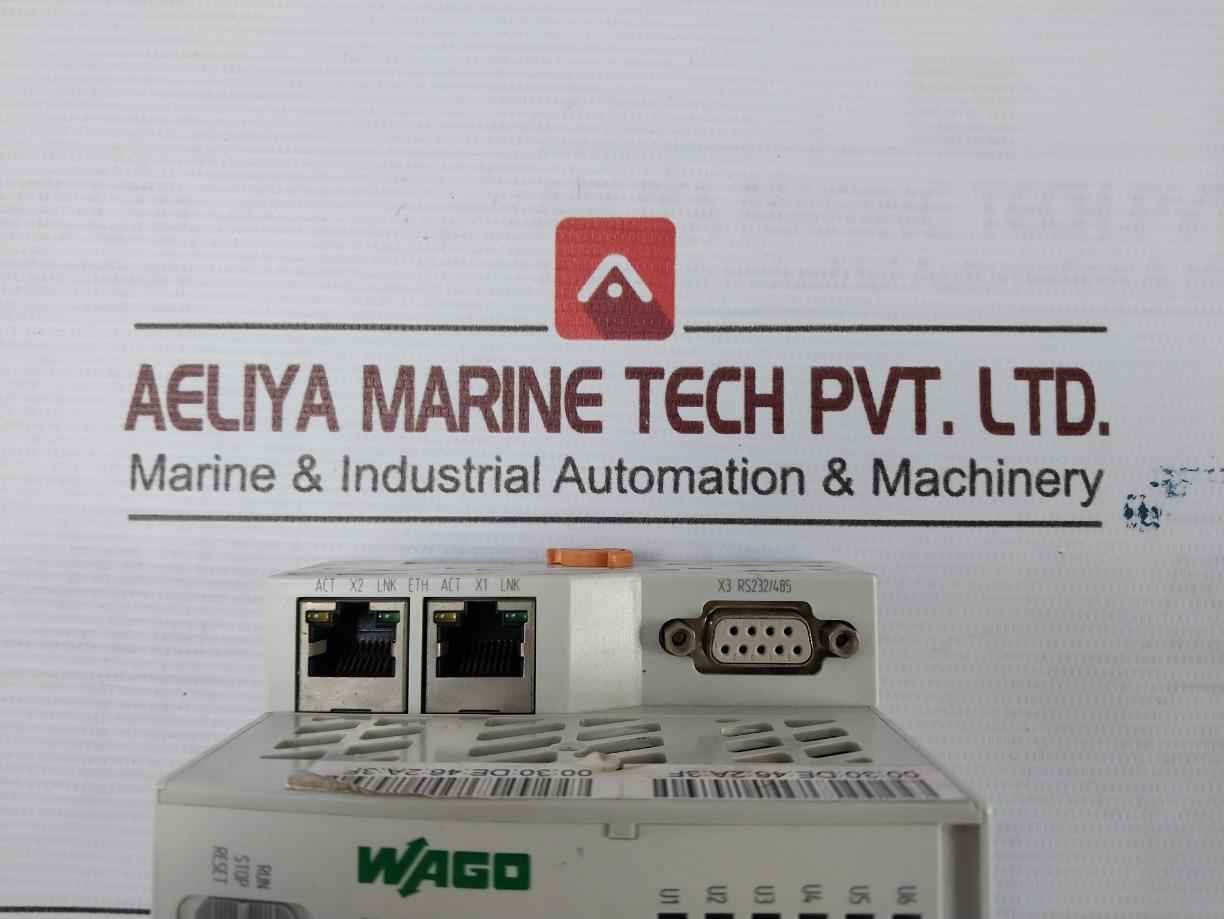 Wago 750-8202 Compact Plc Unit For I/O System 750-626/020-000 750-453 750-460