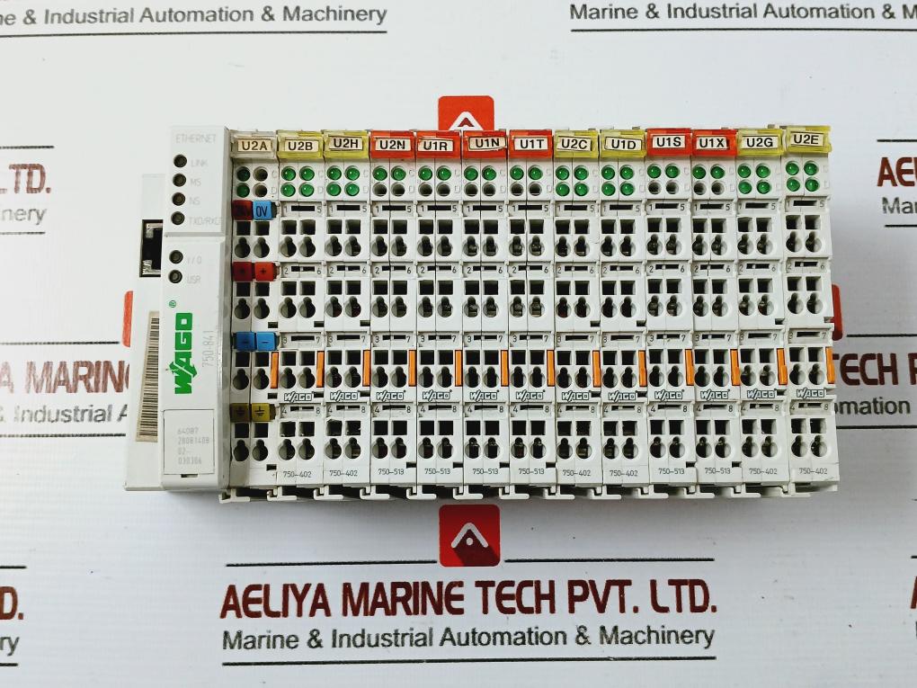 Wago 750-841 Ethernet Programmable Fieldbus Controller 24v Dc