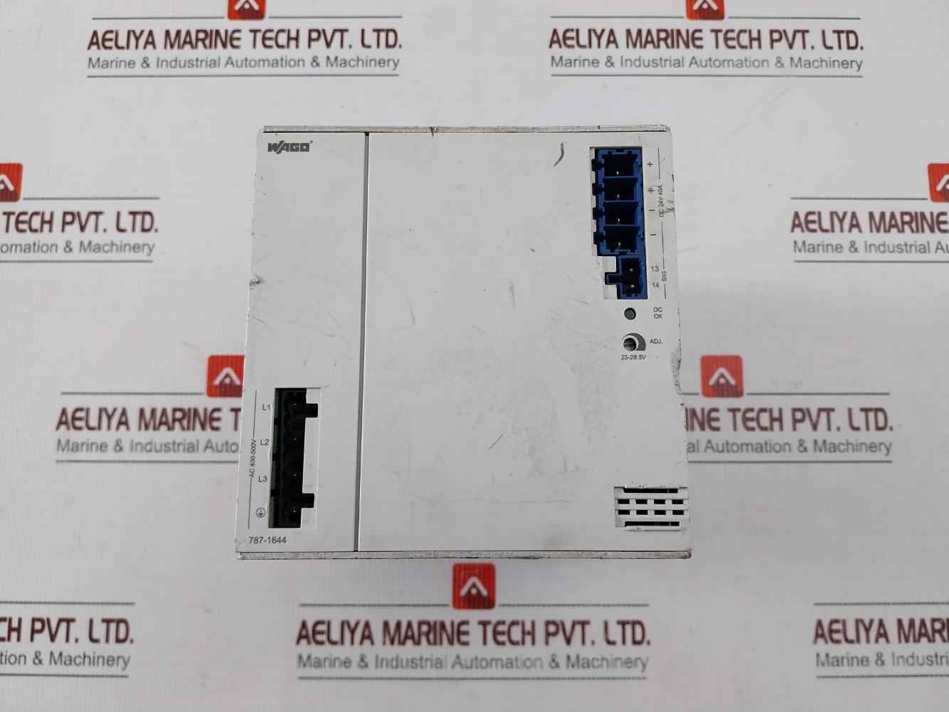 Wago 787-1644 Power Supply Unit Classic 400-500Vac/50-60Hz 24Vdc/40A