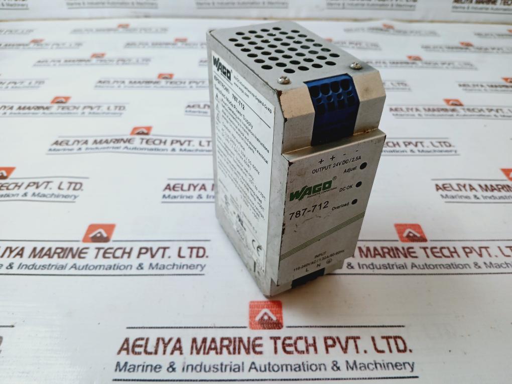 Wago 787-712 Switched Mode Power Supply Ac 110-240V