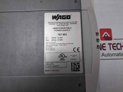 Wago 787-881 Uninterruptible Power Supply 24Vdc/0-20A