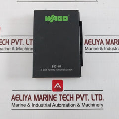 Wago 852-111 Industrial Eco Switch 5-port 10/100 24V Dc Awg 24-14 60C +18-30Vdc