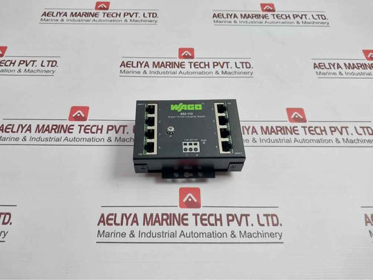 Wago 852-112 Industrial Eco Switch 8-port 10/100 30V Dc
