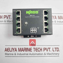 Wago 852-112 Industrial Eco Switch 8-port 10/100 30V Dc