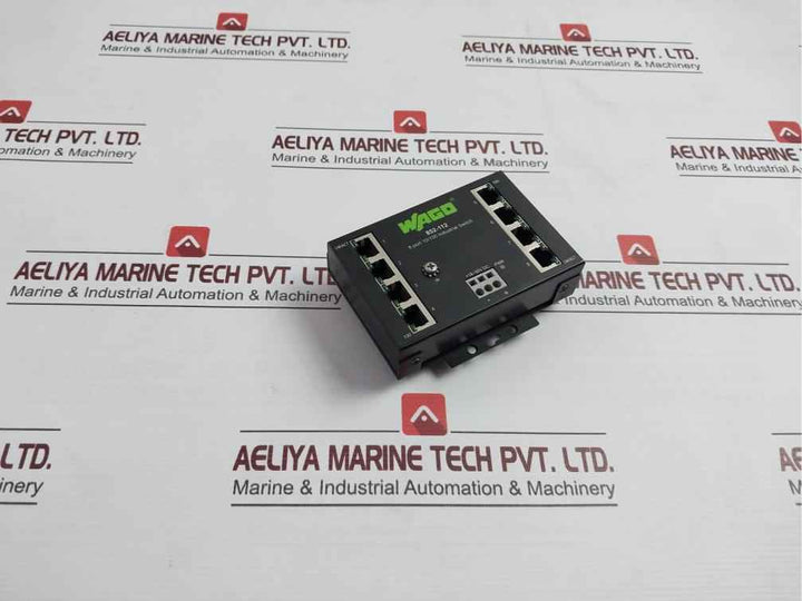 Wago 852-112 Industrial Eco Switch 8-port 10/100 30V Dc