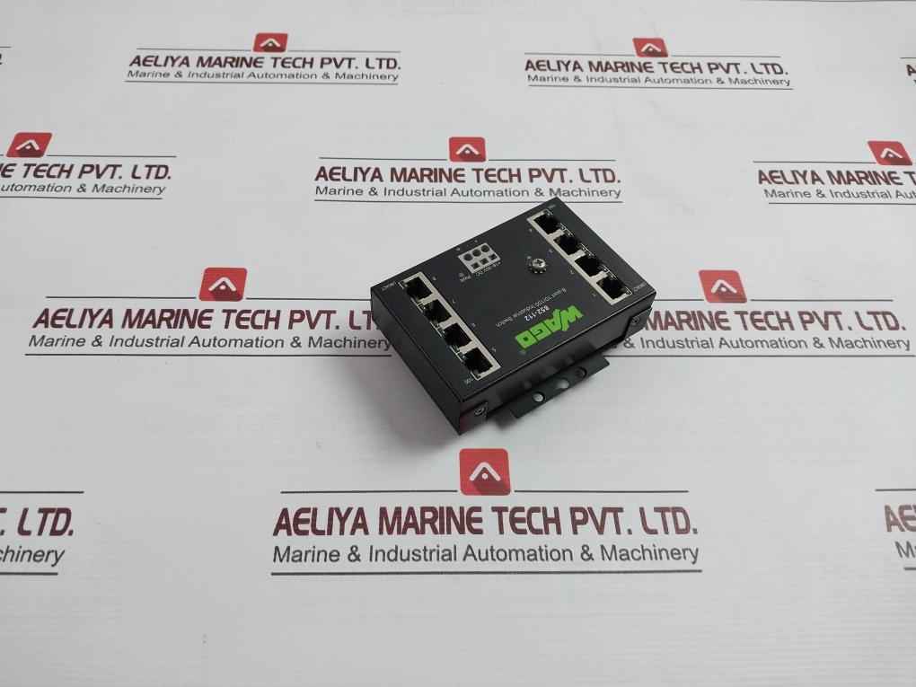 Wago 852-112 Industrial Eco Switch 8-port 10/100 30V Dc