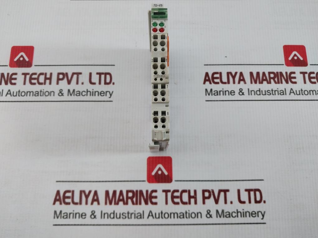 Wago Analog Input Module 753-479 24V Dc