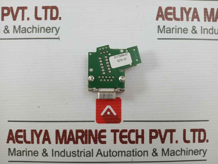 537-750 V01 Wago D-sub Connector Interface Board