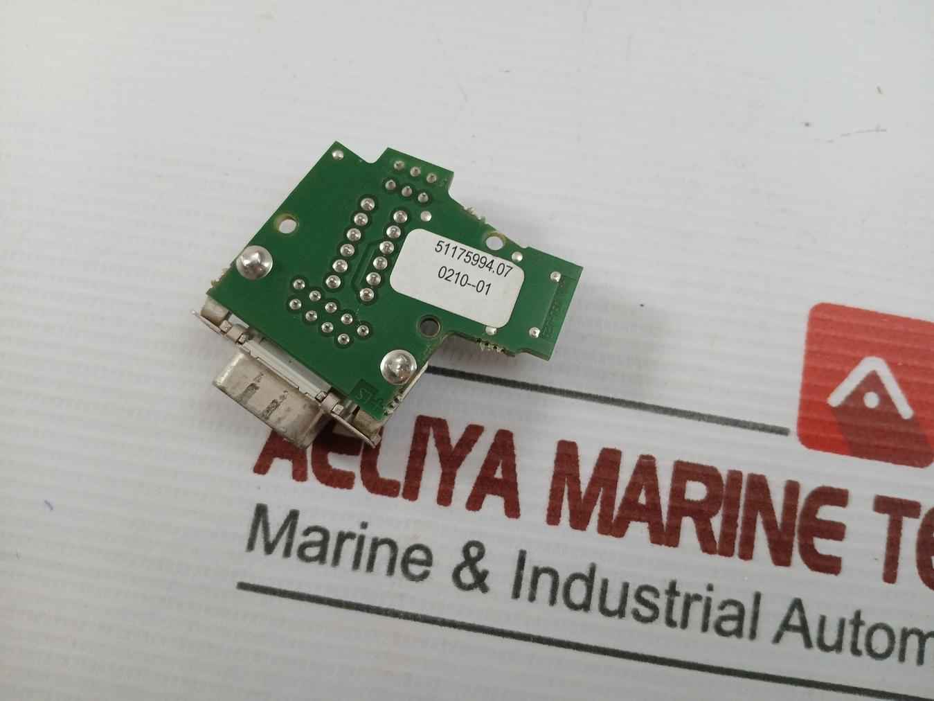 537-750 V01 Wago D-sub Connector Interface Board