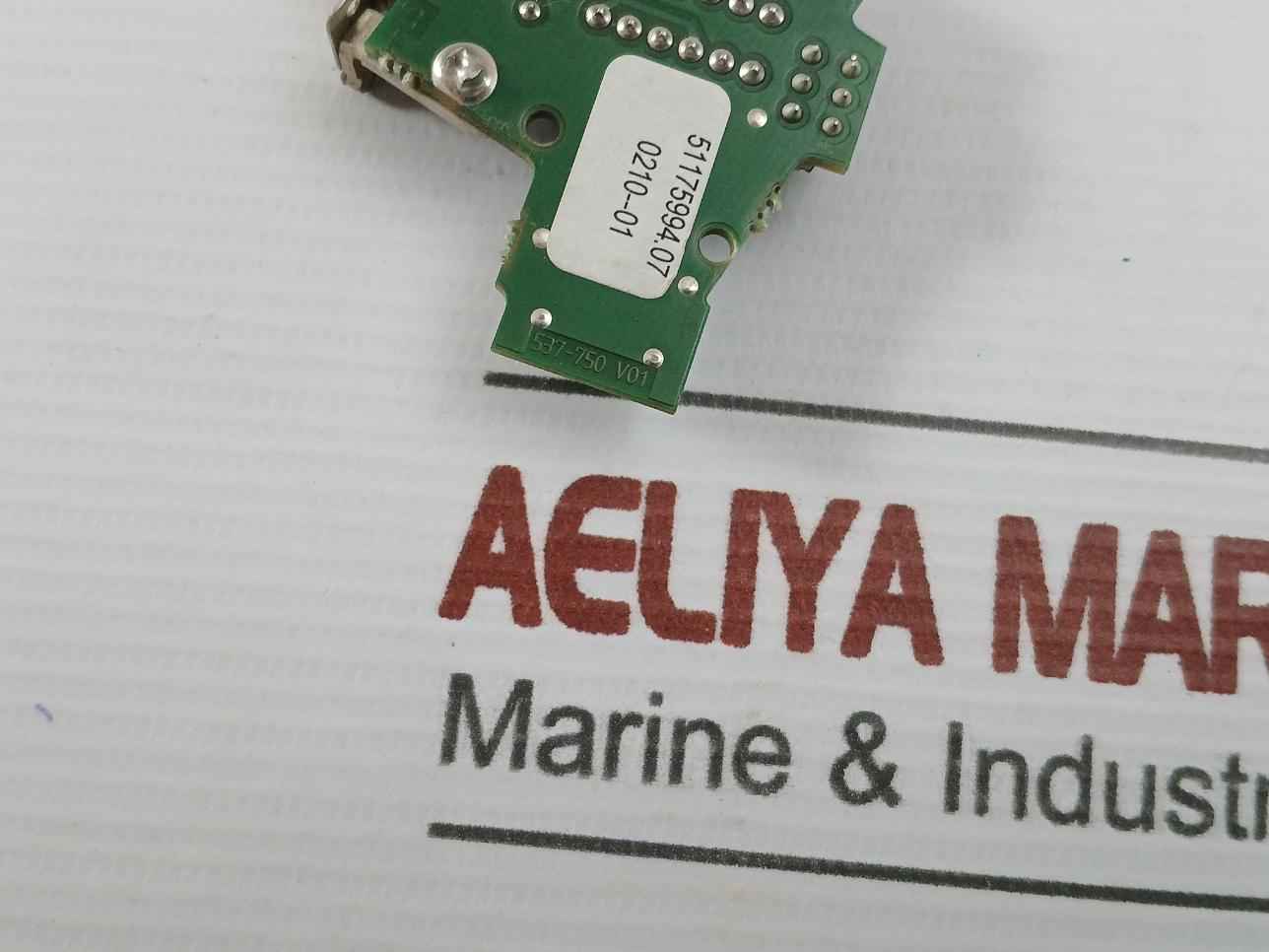537-750 V01 Wago D-sub Connector Interface Board