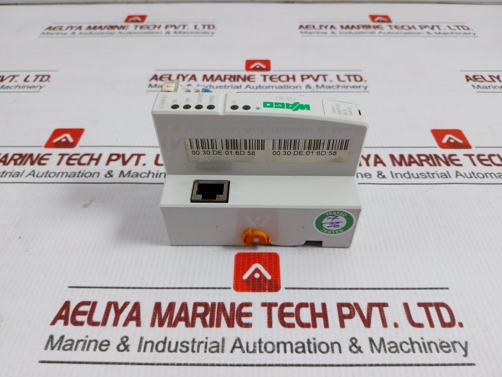 Wago Ethernet Fieldbus Coupler 24Vdc 750-342