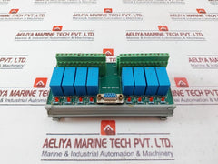 Wago Rm8-2c-d9/v2 Relay Board 24vdc Coil 5a 250vac 5a 30vdc