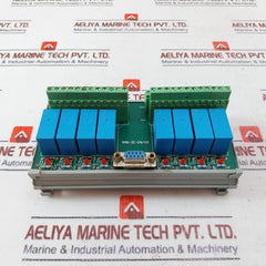Wago Rm8-2c-d9/v2 Relay Board 24vdc Coil 5a 250vac 5a 30vdc