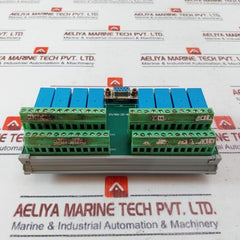 Wago Rm8-2c-d9/v2 Relay Board 24vdc Coil 5a 250vac 5a 30vdc