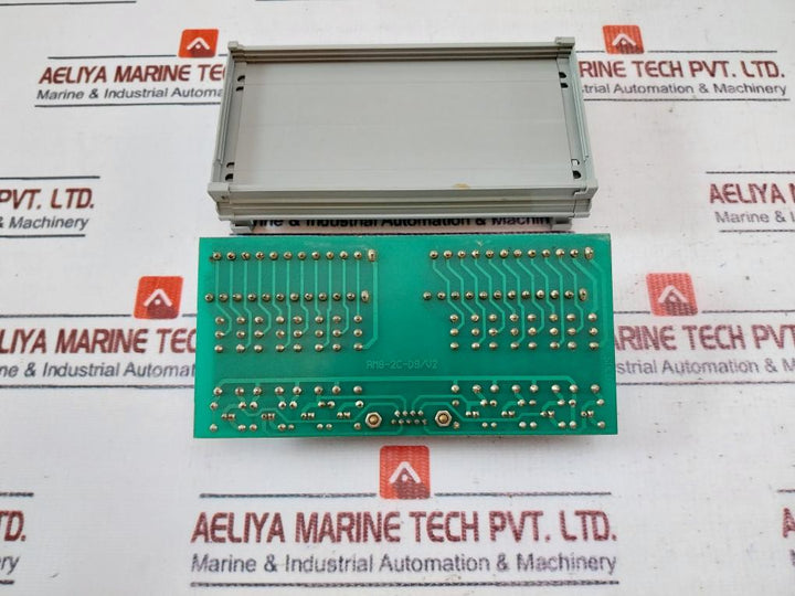 Wago Rm8-2c-d9/v2 Relay Board 24vdc Coil 5a 250vac 5a 30vdc