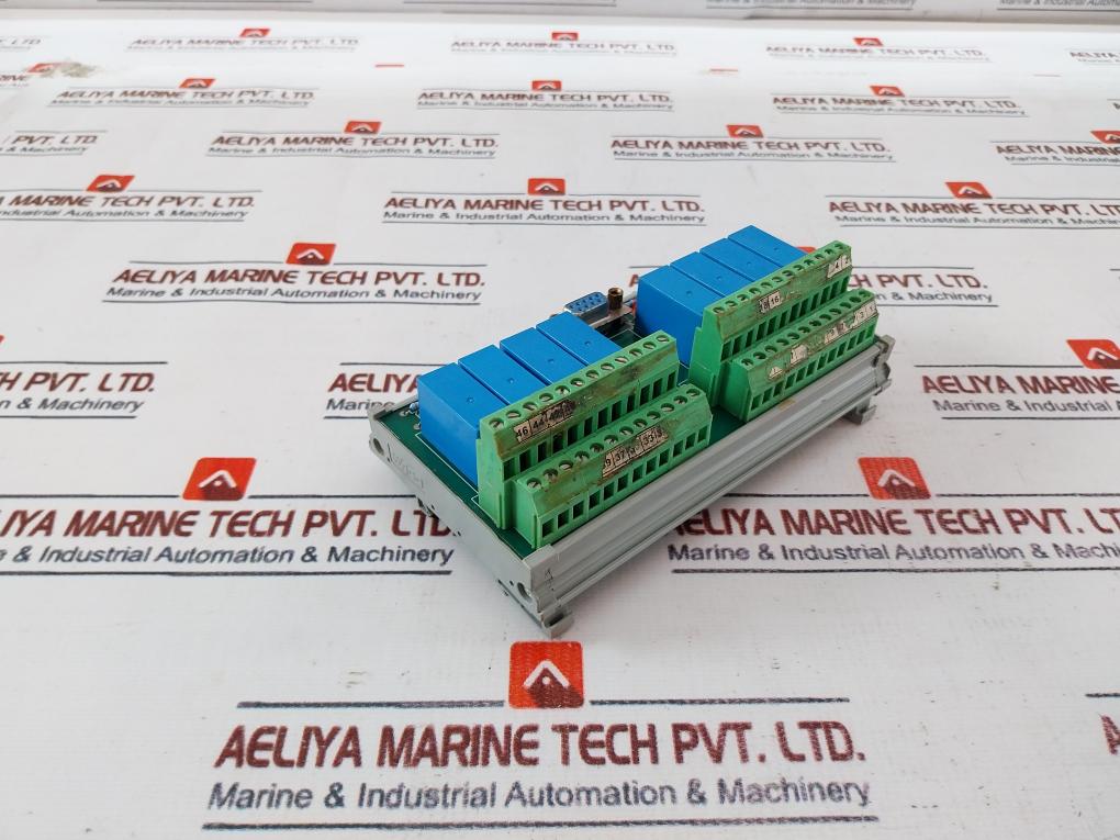 Wago Rm8-2c-d9/v2 Relay Board 24vdc Coil 5a 250vac 5a 30vdc