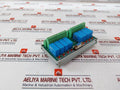 Wago Rm8-2c-d9/v2 Relay Board 24vdc Coil 5a 250vac 5a 30vdc