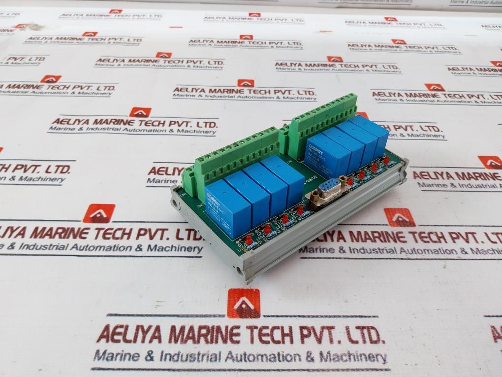Wago Rm8-2c-d9/v2 Relay Board 24vdc Coil 5a 250vac 5a 30vdc