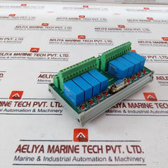 Wago Rm8-2c-d9/v2 Relay Board 24vdc Coil 5a 250vac 5a 30vdc