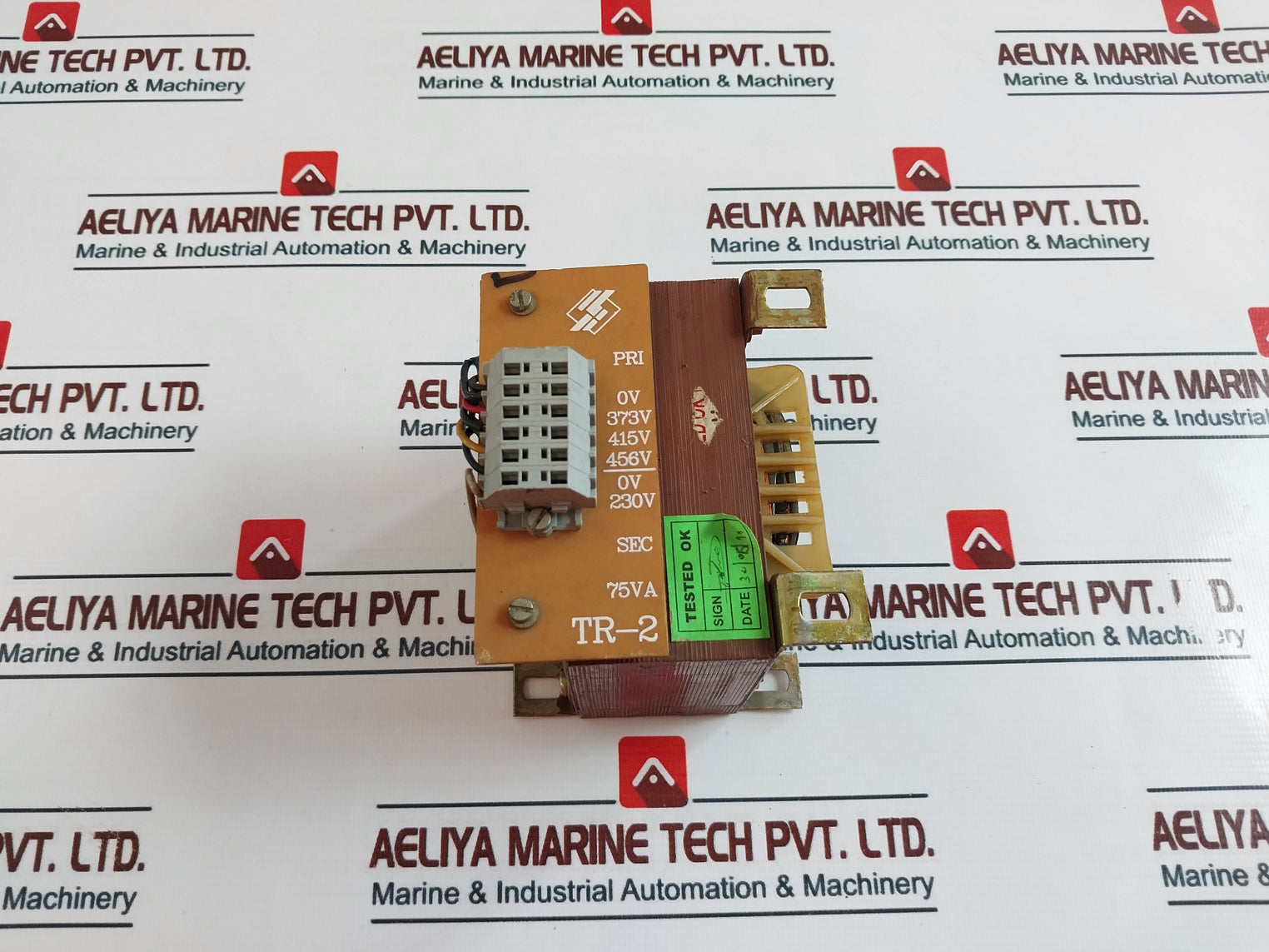 Wago Tr-2 Transformers Super Coil 75Va Pri 373V 415V 456V/230V