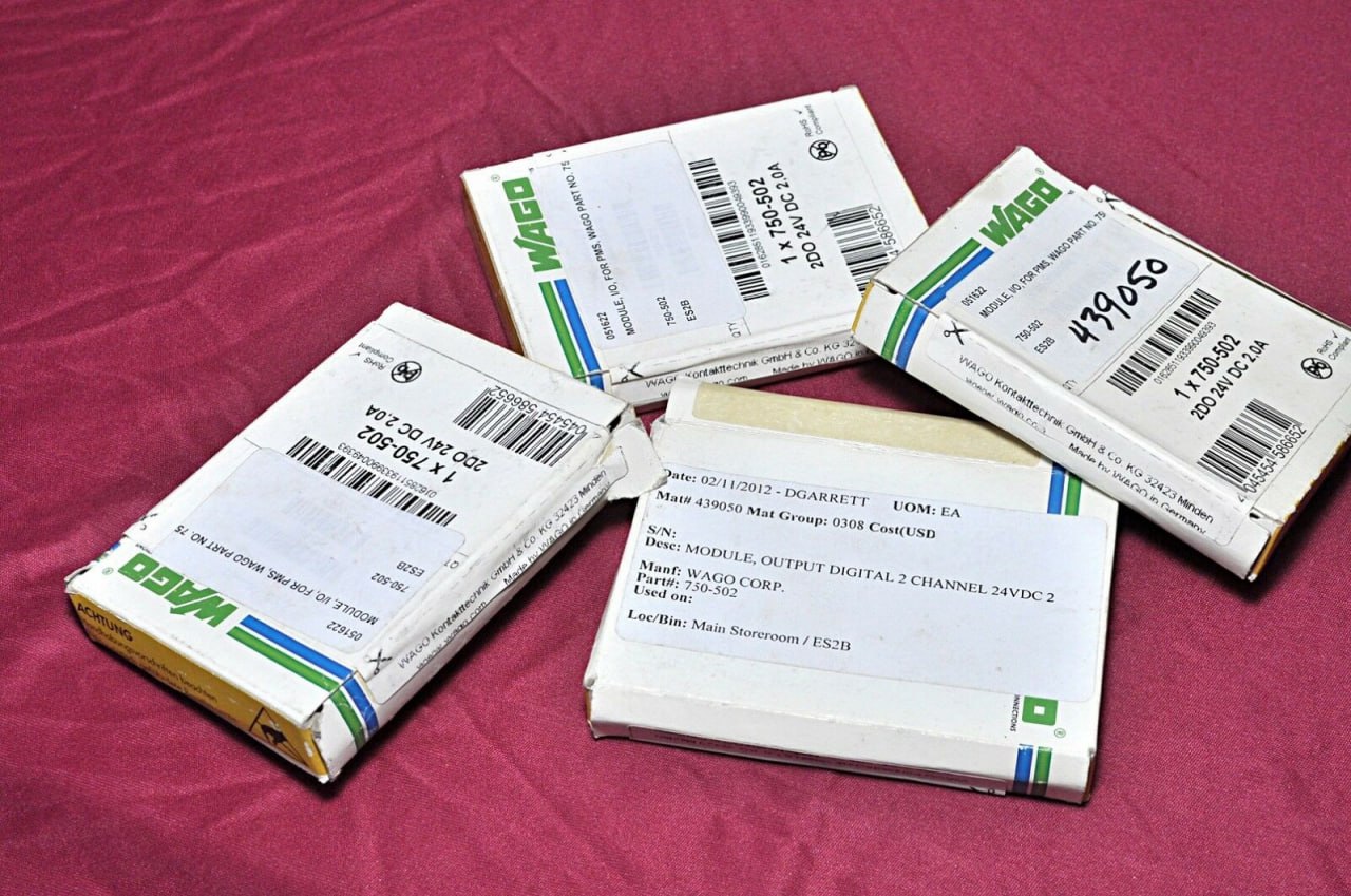 Wago D-32423 Minden 750-502 Power Supply Module 24Vdc 20A 2208-06-03 24V Dc 2.0A - Aeliya Marine Tech