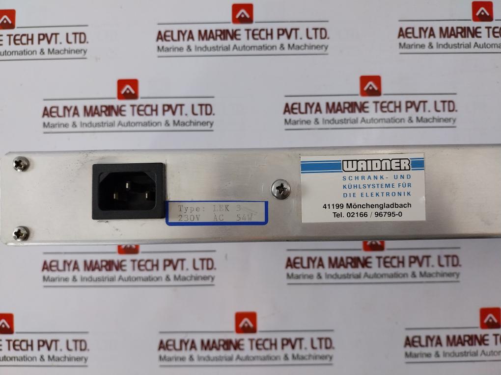 Waidner Lek 3 Switch Cabinet Cooling System Fan Assembly 230V Ac 54W