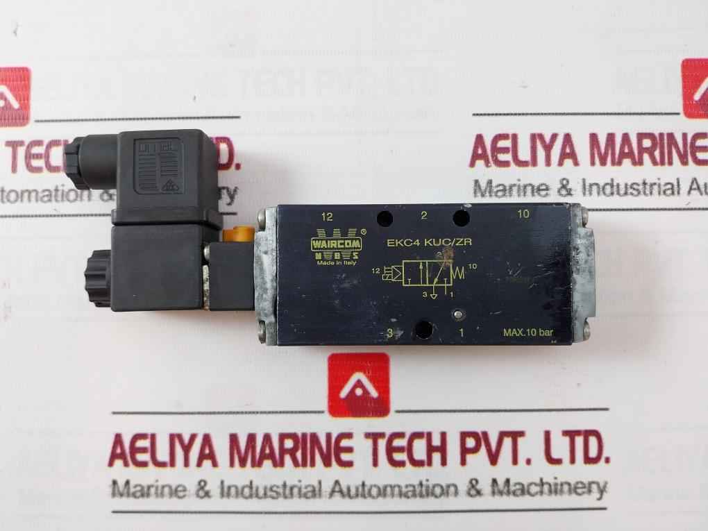 Waircom Ekc4 Kuc/Zr Solenoid Valve 10 Bar 220V 50/60Hz