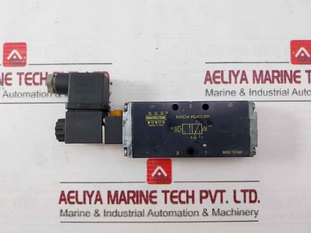 Waircom Ekc4 Kuc/Zr Solenoid Valve 50/60Hz Max.10 Bar