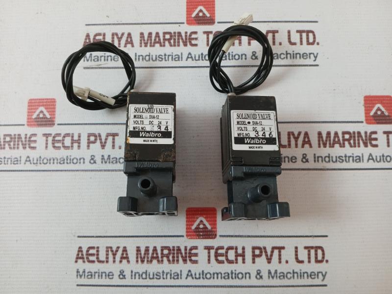 Walbro Sva-12 Solenoid Valve Dc 24V