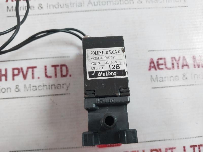 Walbro Sva-12 Solenoid Valve Dc 24V 128