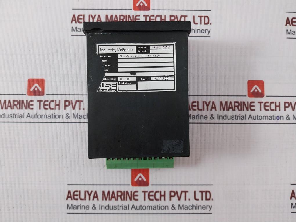 Waldsee Electronic 130000 Digital Industrial Measuring Device 196–253Vac 48–62Hz