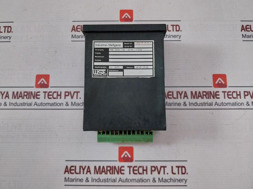 Waldsee Electronic 130000 Industrial Measuring Device 230Vac/24V