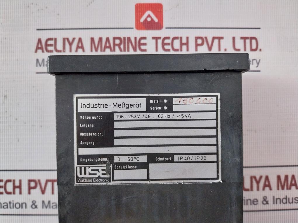 Waldsee Electronic 130000 Industrial Measuring Device 230Vac/24V